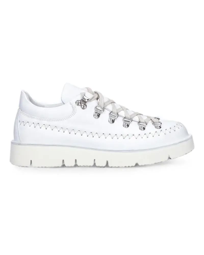 Fracap Magnifico lace-up leather sneakers - Weiß Weiß