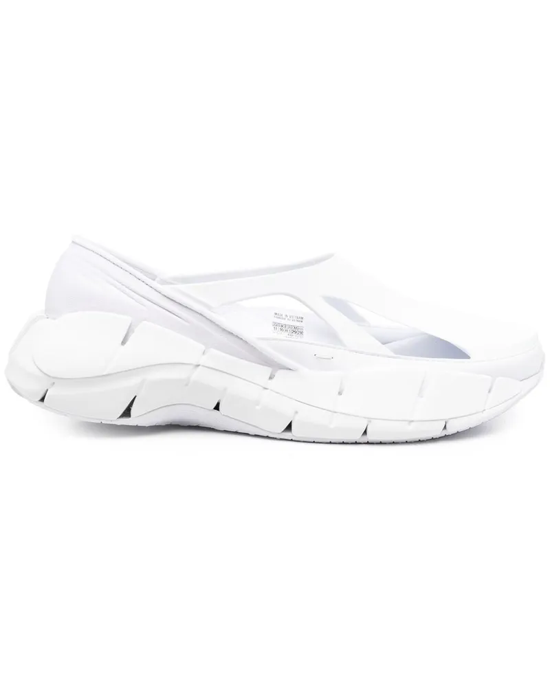 Maison Margiela x Reebok Slip-On-Sneakers mit Cut-Outs Weiß