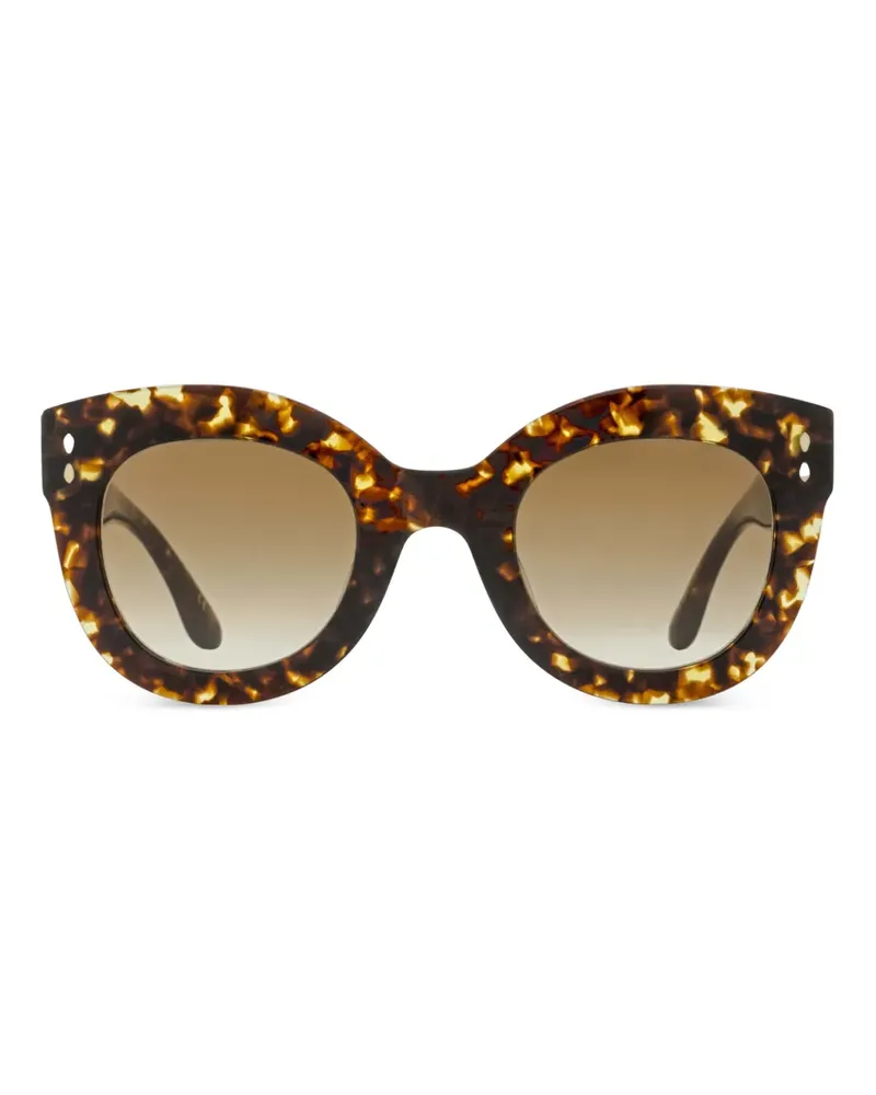 Isabel Marant 73/S round-frame sunglasses - Braun Braun