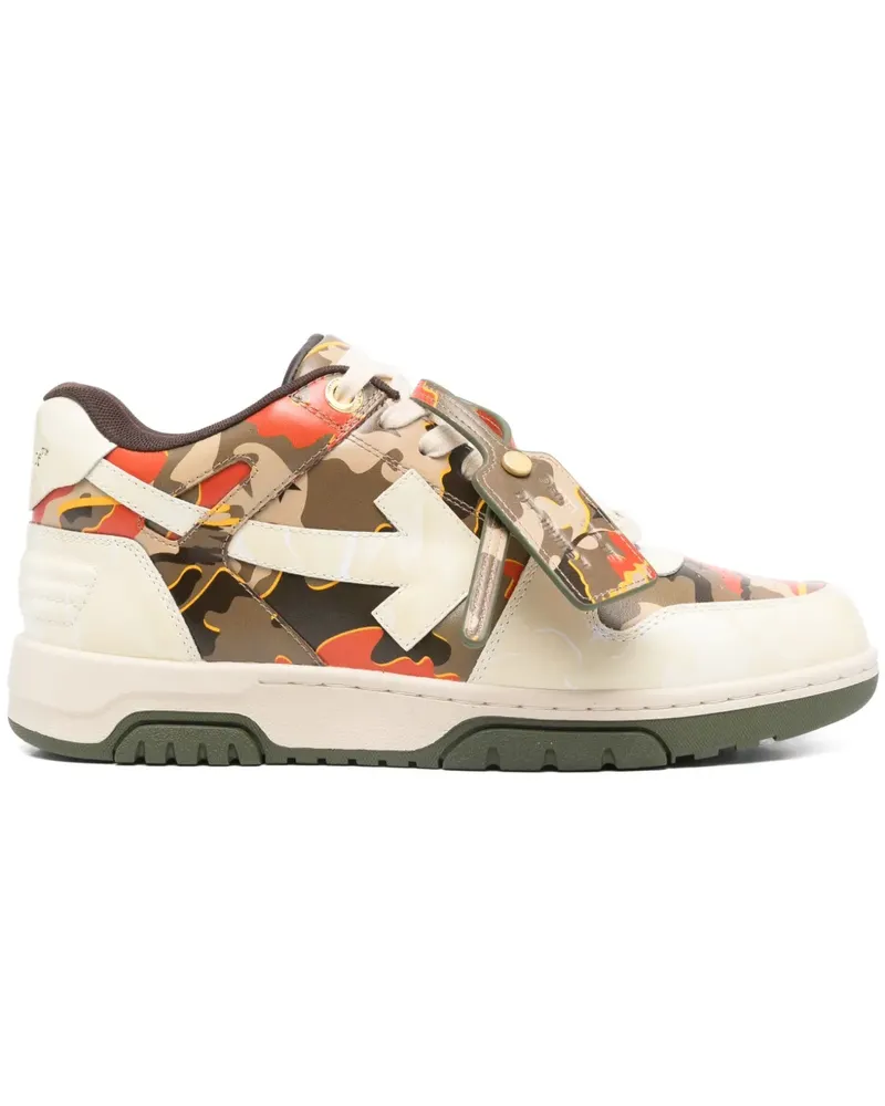 OFF-WHITE Out Of Office "Ooo" Sneakers - Nude Nude