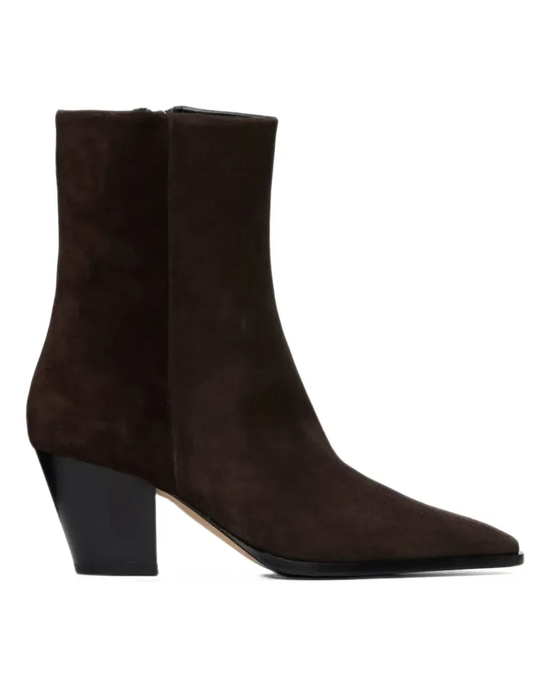 aeyde Hedvig suede ankle boots - Braun Braun