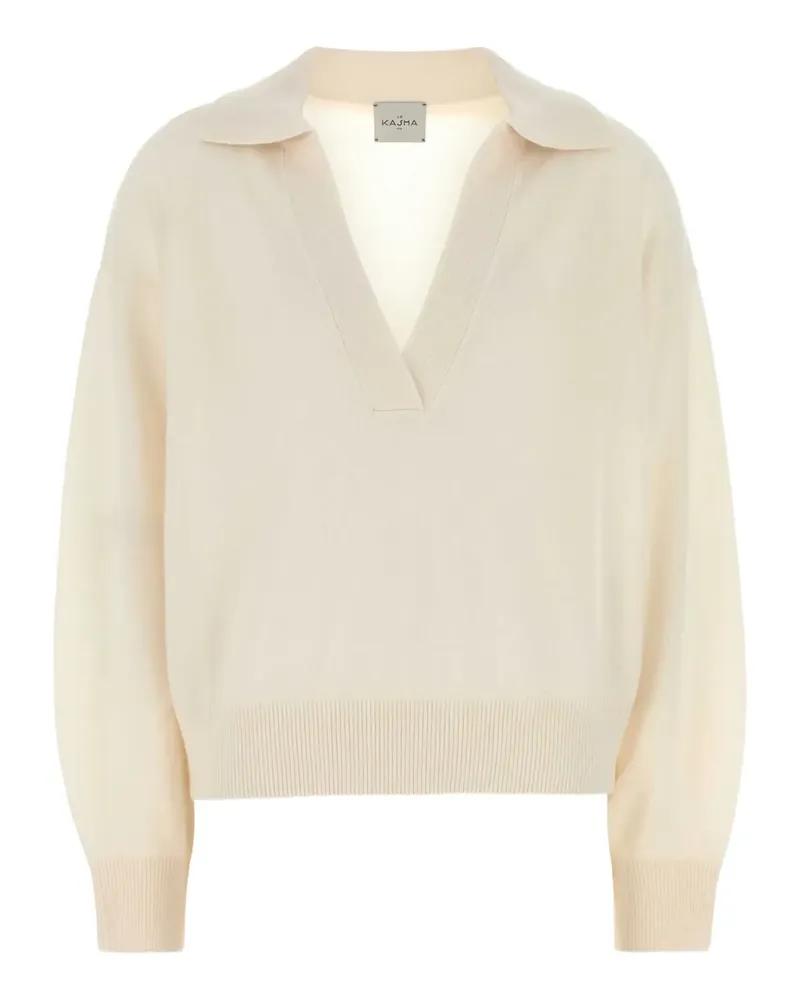 Le Kasha 1918 Jackson Kaschmirpullover mit Polokragen - Nude Nude