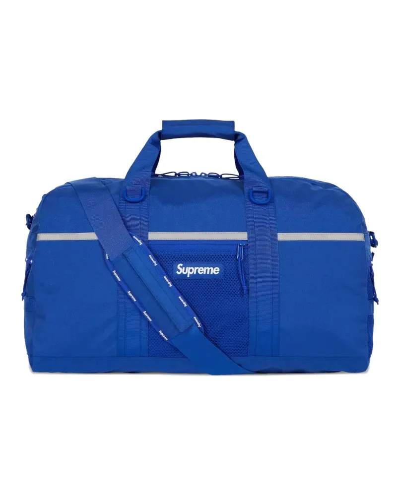 Supreme Being reflective-detail duffle bag - Blau Blau