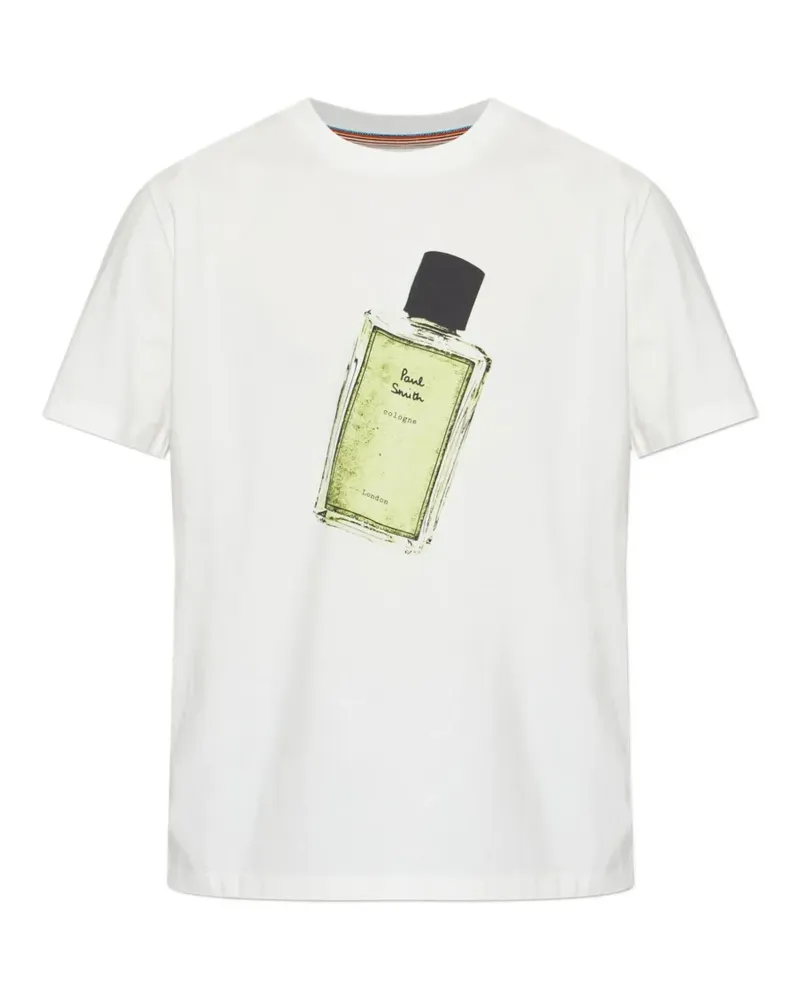 Paul Smith graphic-print T-shirt - Weiß Weiß