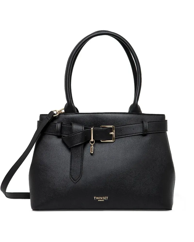 Twin-Set Voyager Tote Bag - Schwarz Schwarz