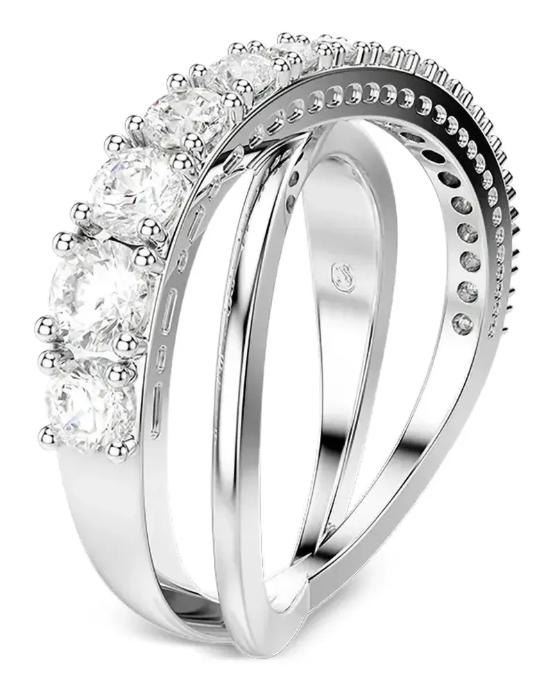 Swarovski Hyperbola Ringe mit Kristallen - Silber Silber