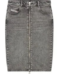 Diesel De-Pencil-Z Jeansrock Grau