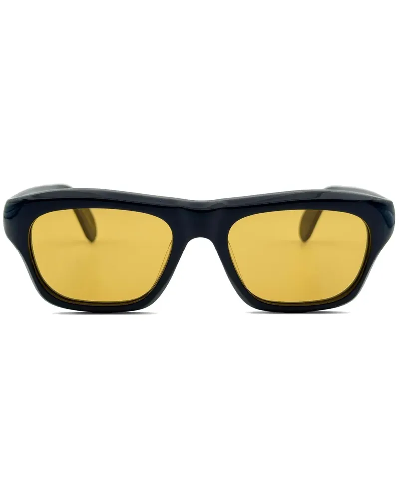Lesca Caine Sonnenbrille - Schwarz Schwarz