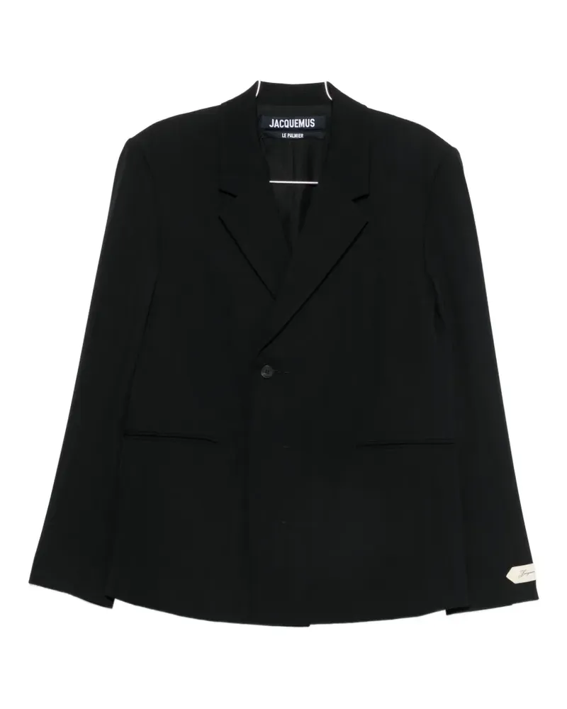 Jacquemus double-breasted blazer - Blau Blau