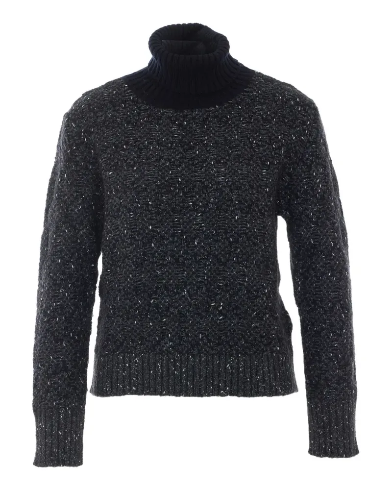 Alpha Studio Pullover mit Stehkragen - Grau Grau