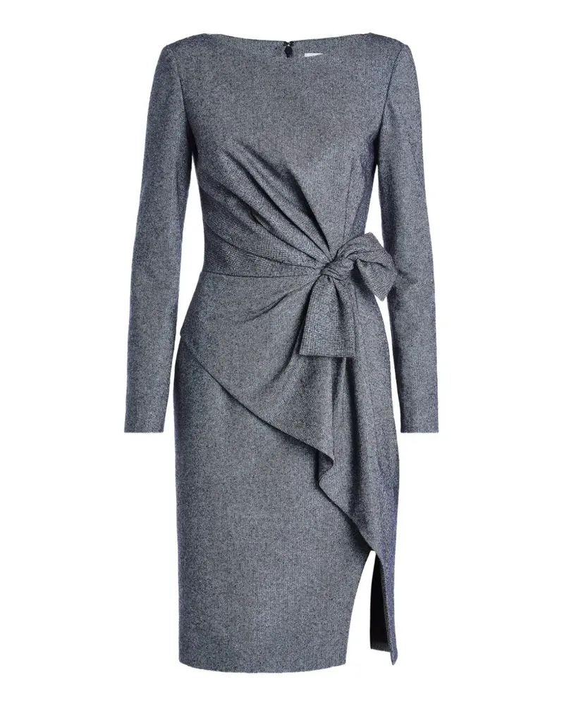 Genny Minikleid mit Puffärmeln - Blau Blau
