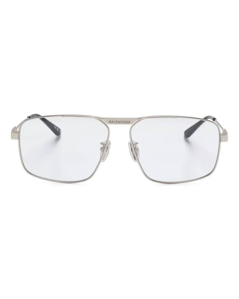 Balenciaga BB0418SK Sonnenbrille - Silber Silber