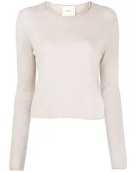 Lisa Yang Pullover aus Kaschmir Nude