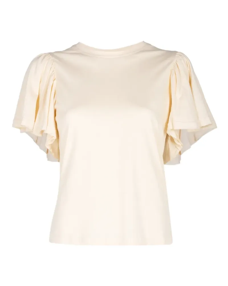 Ulla Johnson Cordelia T-Shirt - Nude Nude