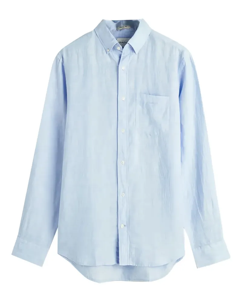 Gant Hemd mit Brusttaschen - Blau Blau