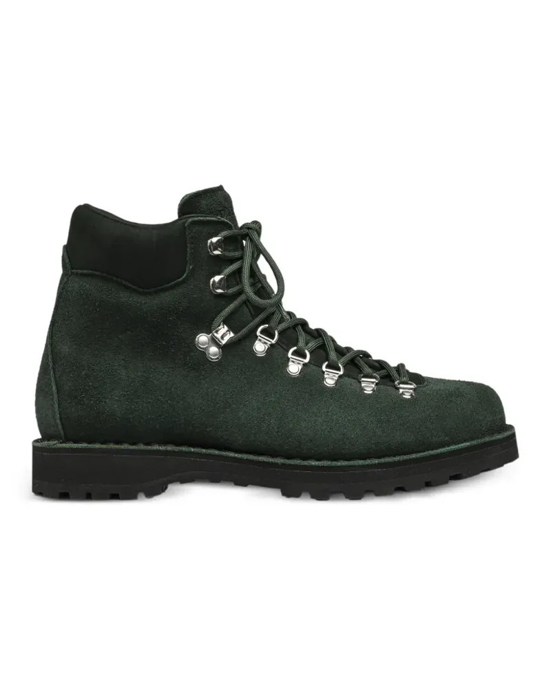 Diemme Schnürstiefel aus Wildleder - Grün Grün