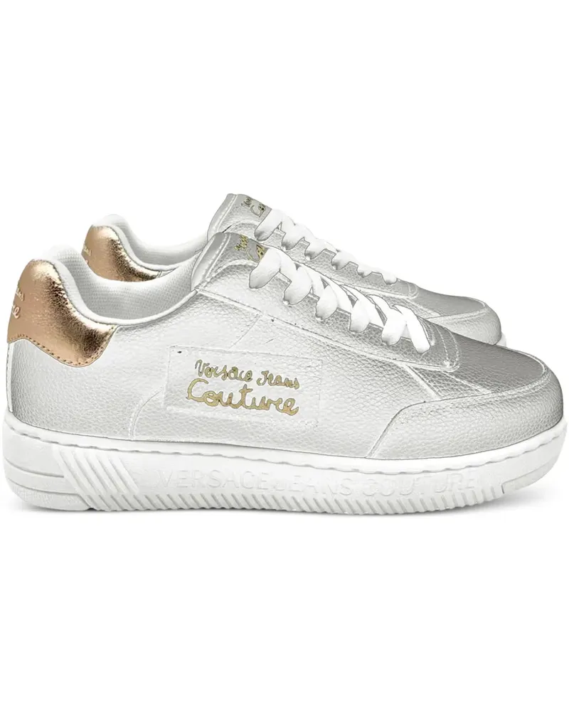 Versace Jeans Sneakers aus Leder - Weiß Weiß