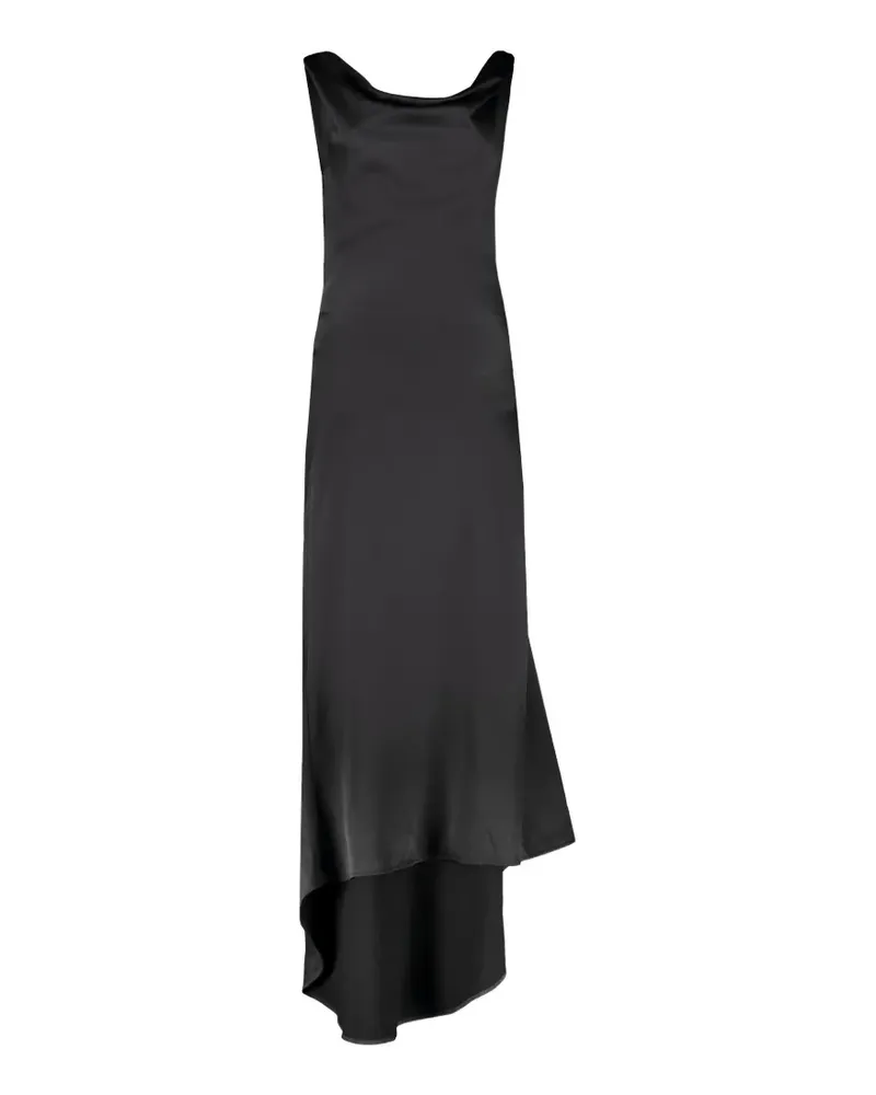 ELLERY cowl-neck asymmetrical dress - Schwarz Schwarz