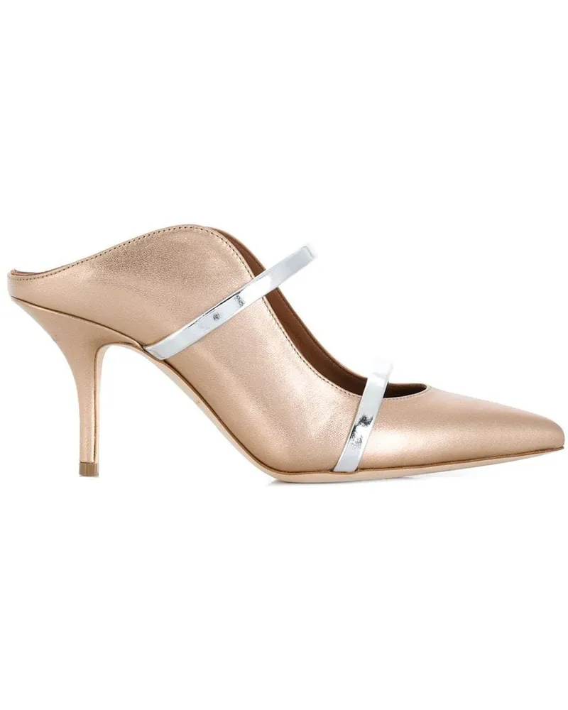 Malone Souliers Maureen' Mules - Gold Gold