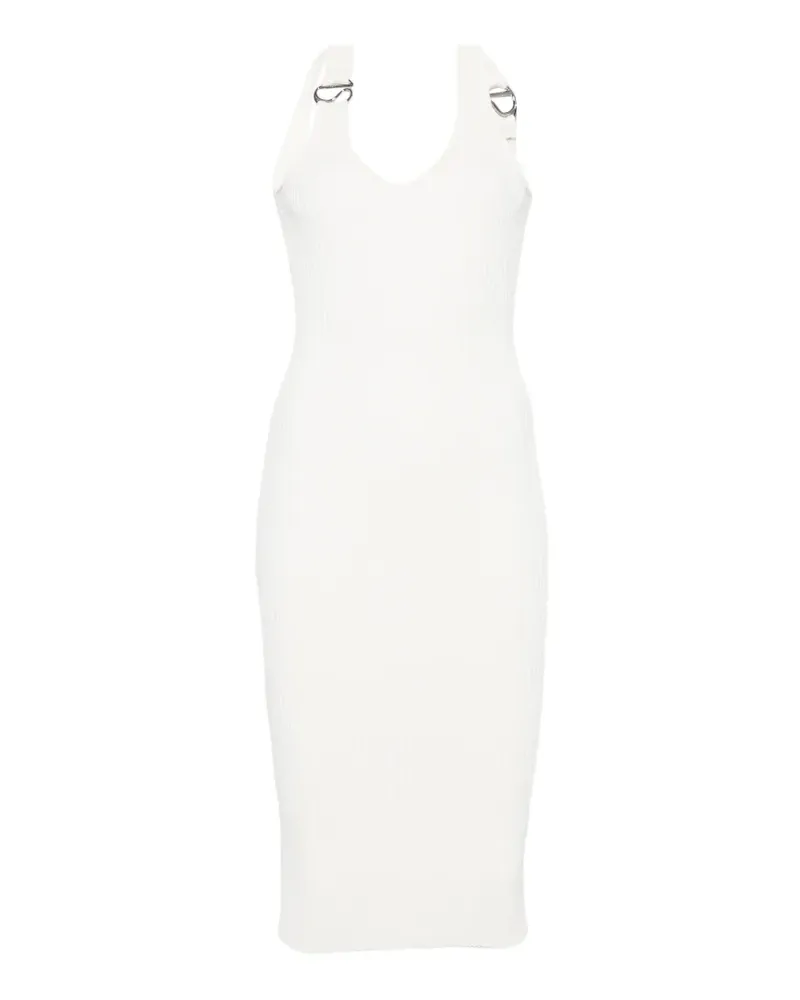 COPERNI C-logo ribbed midi dress - Nude Nude