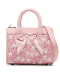 Amiri Stars Micro Triangle Umhängetasche Rosa