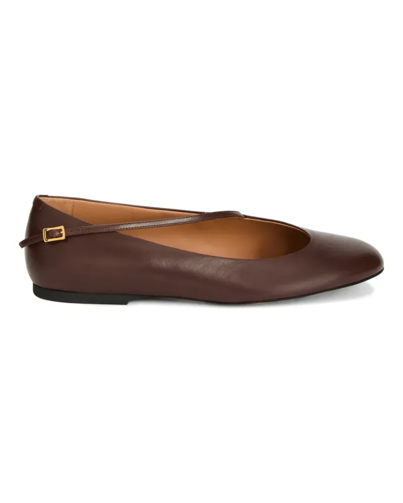 Jil Sander Elyss Ballerinas - Braun Braun