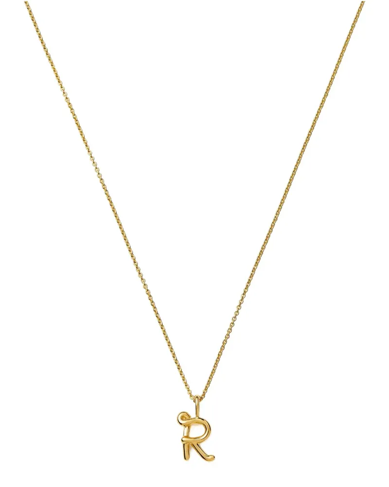 Missoma initial pendant necklace - Gold Gold