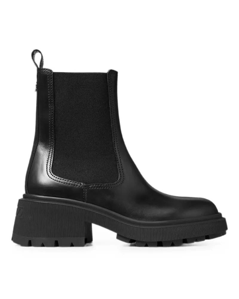 Jimmy Choo Flache Tamia Chelsea-Boots - Schwarz Schwarz