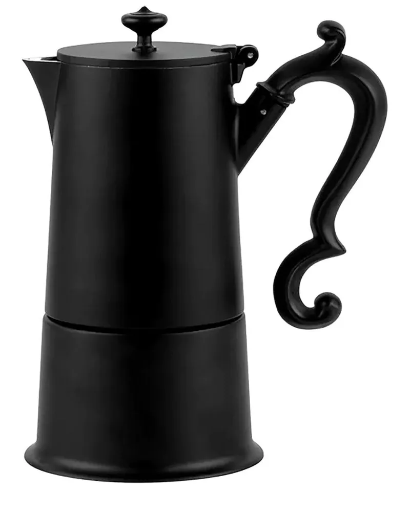 knIndustrie Lady Anne Kaffeekanne - Schwarz Schwarz