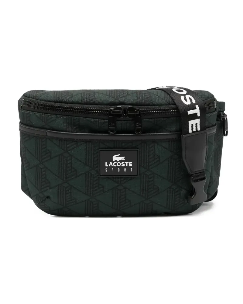 Lacoste Gürteltasche mit Logo-Patch - Schwarz Schwarz