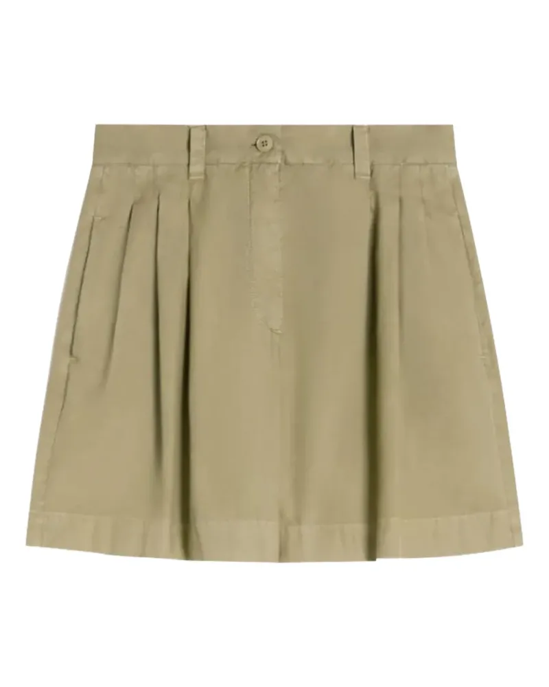 Max Mara pleated shorts - Nude Nude