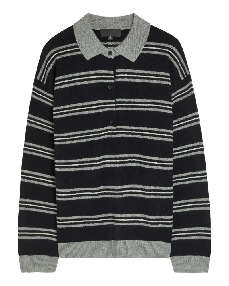 Nili Lotan Galvez striped sweater - Schwarz Schwarz