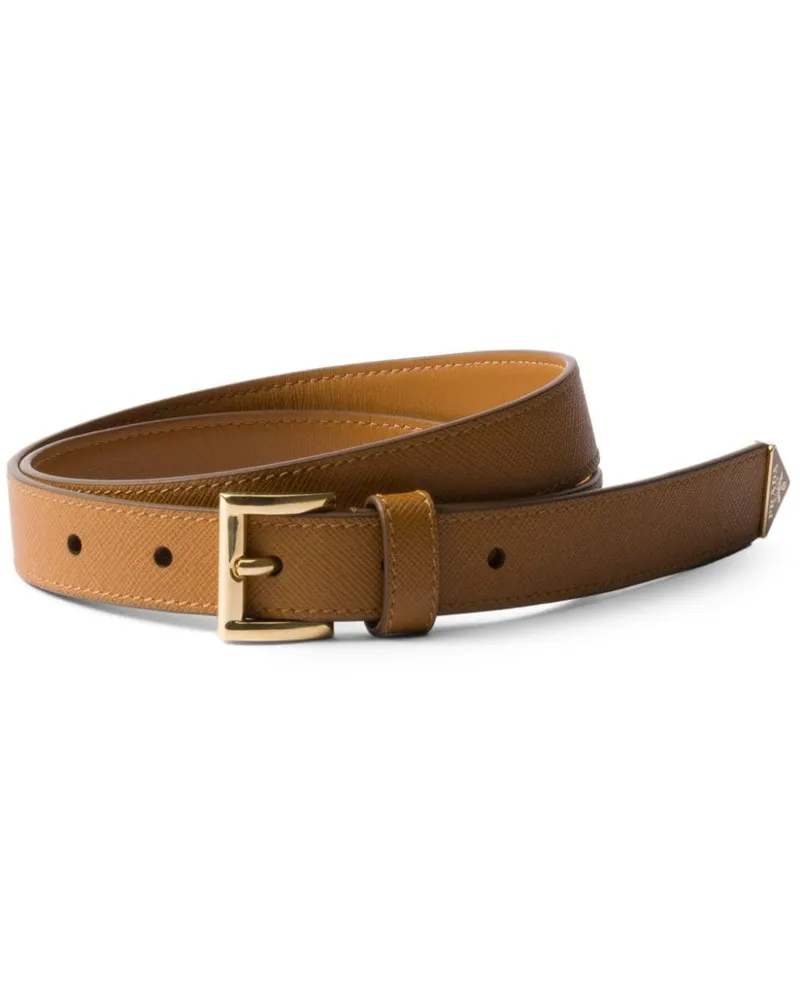 Prada Gürtel aus Saffiano-Leder - Braun Braun