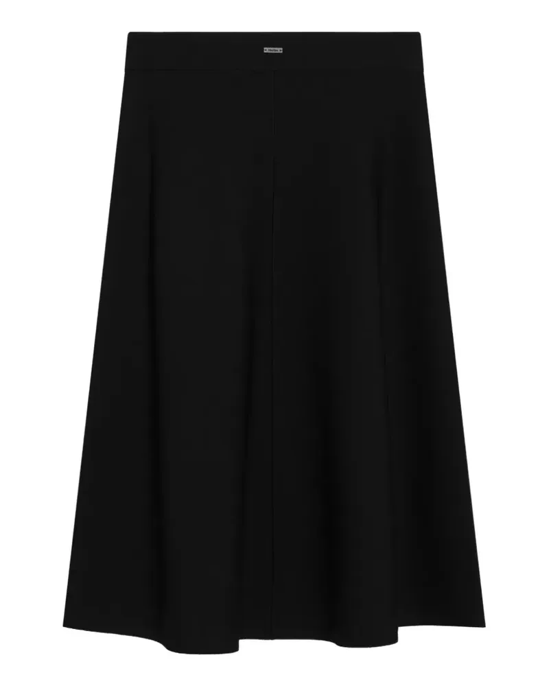 Max Mara Rock aus Viskosegarn - Schwarz Schwarz