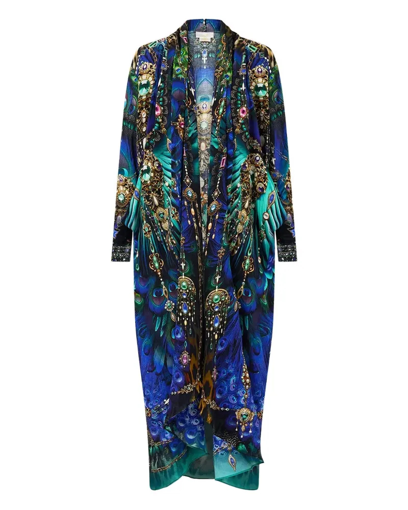 Camilla Pockets Dominican Decadence Jacket - Blau Blau