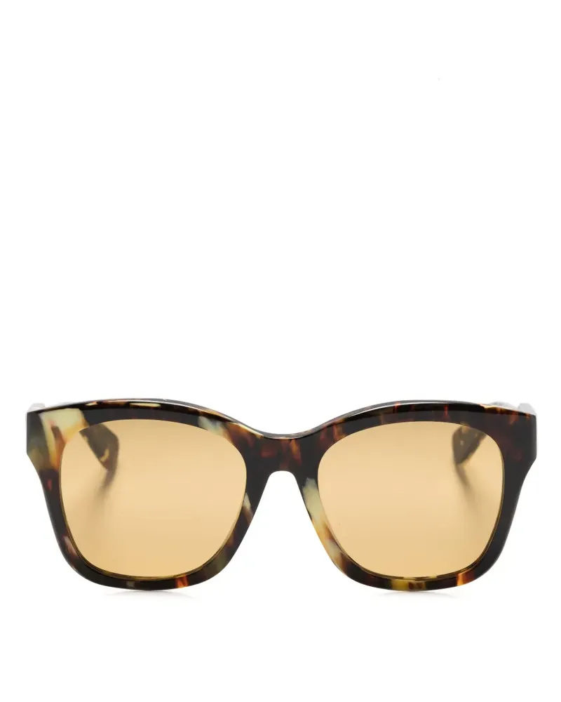 Chloé Cat-Eye-Sonnenbrille in Schildpattoptik - Braun Braun