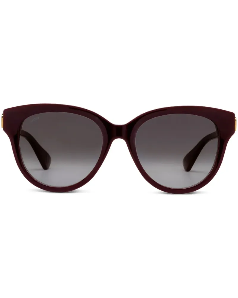 Cartier Sonnenbrille mit rundem Gestell - Rot Rot