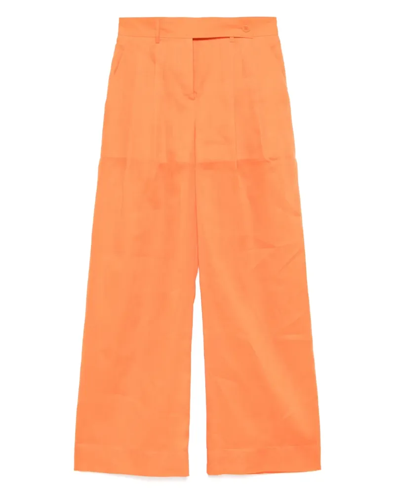 Alberta Ferretti Klassischer Maxirock - Orange Orange