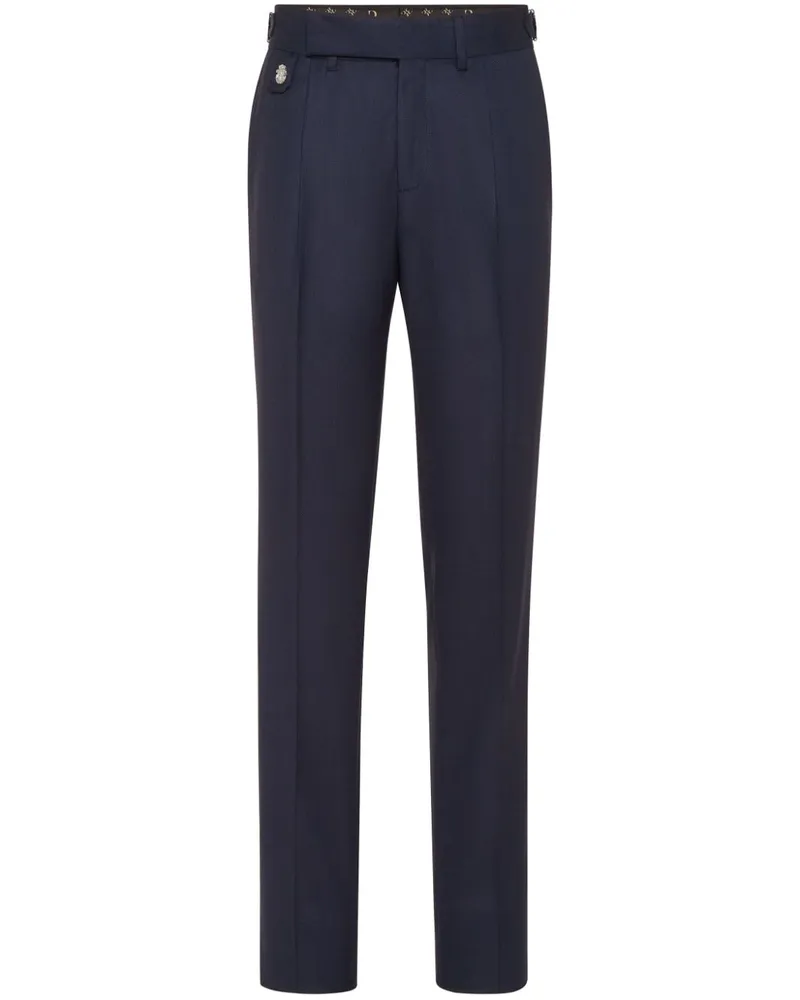 Billionaire Chino mit geradem Bein - Blau Blau