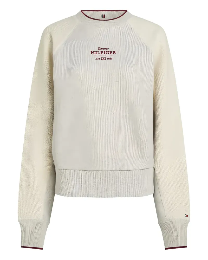 Tommy Hilfiger Sweatshirt mit Logo - Nude Nude