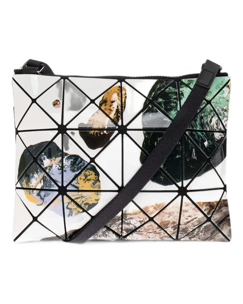 Issey Miyake Cosmic geometric cross body bag - Weiß Weiß