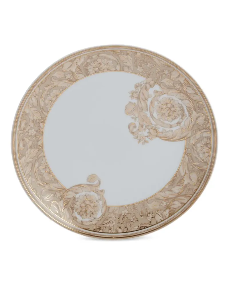 Versace Barocco salad plate (21cm x 21cm) - Nude Nude