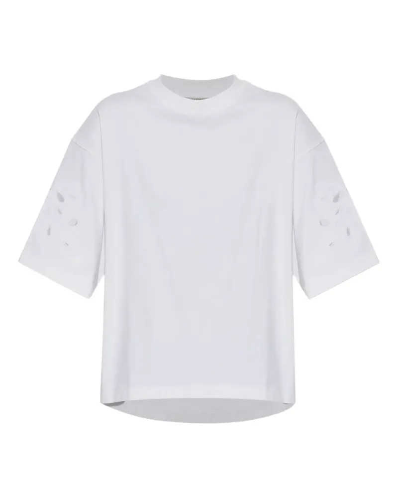 AllSaints Lola Amelie T-Shirt im Oversized-Look - Weiß Weiß
