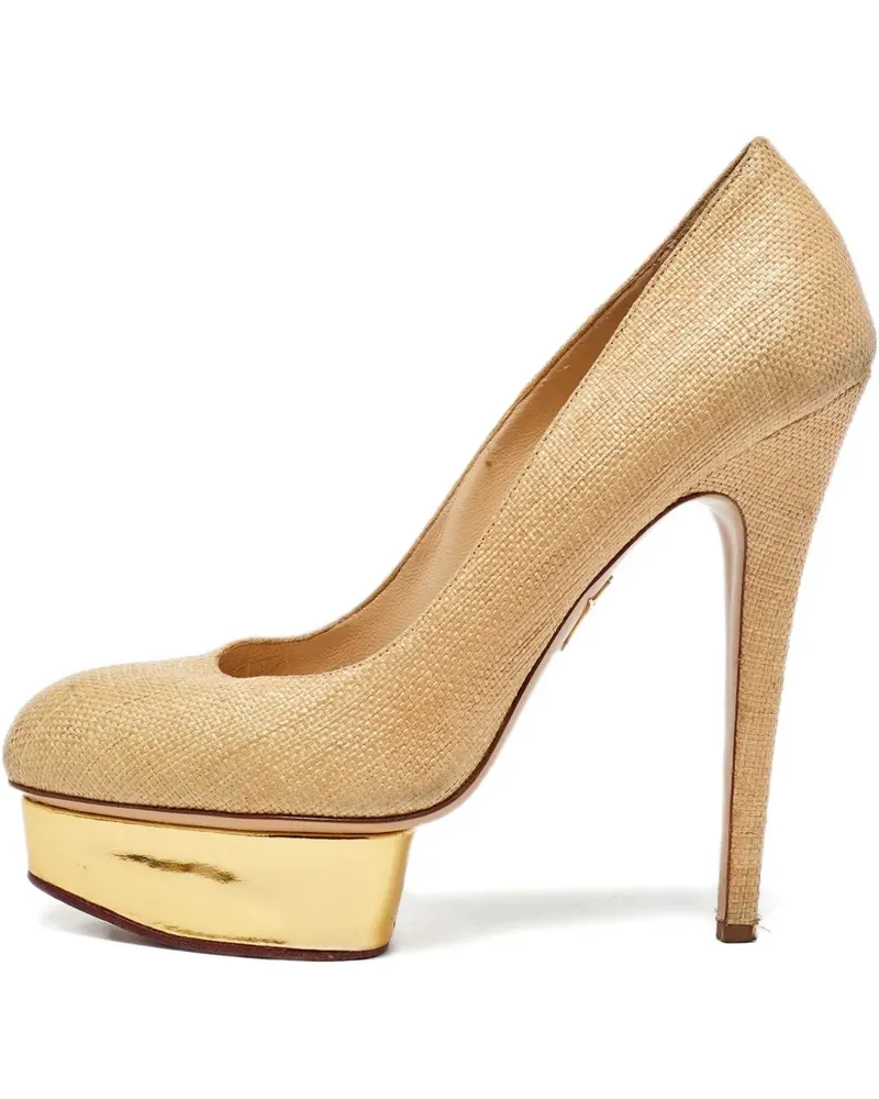 Charlotte Olympia Pre-owned Plateau-Pumps 155mm - Nude Nude