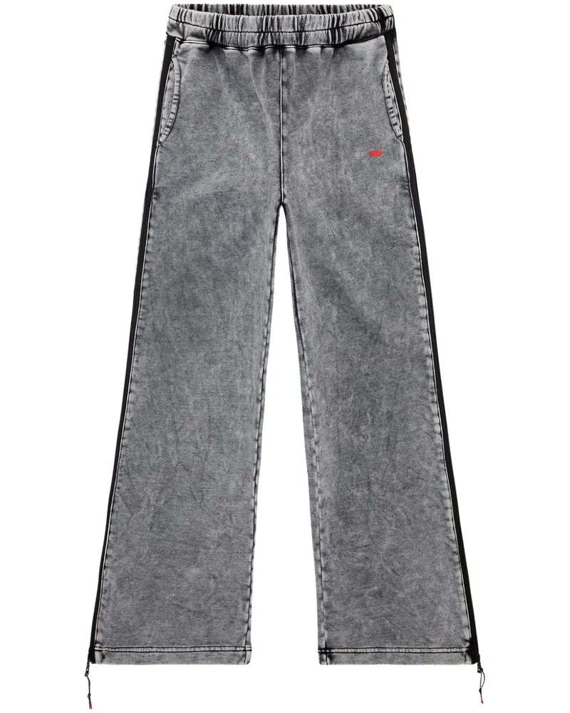 Diesel Gerade Hose mit elastischem Bund - Grau Grau