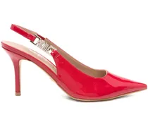 Slingback-Pumps 85mm - Rot