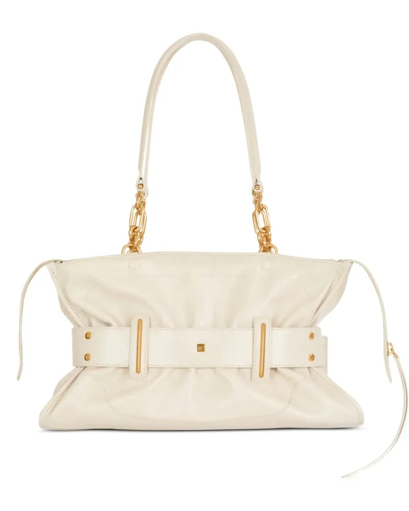 Balmain Anthem Schultertasche - Nude Nude