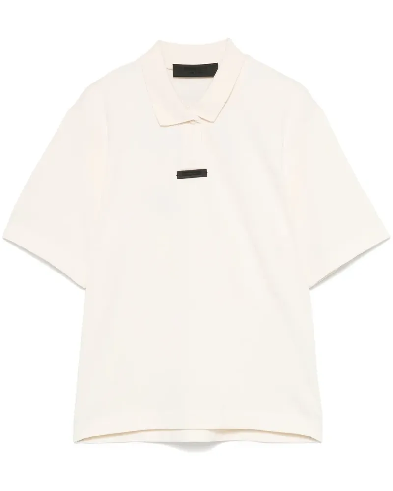 Fear of God Cropped-Poloshirt aus Piqué - Nude Nude