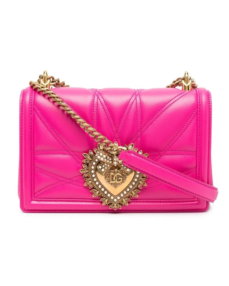 Dolce & Gabbana Devotion Umhängetasche - Rosa Rosa