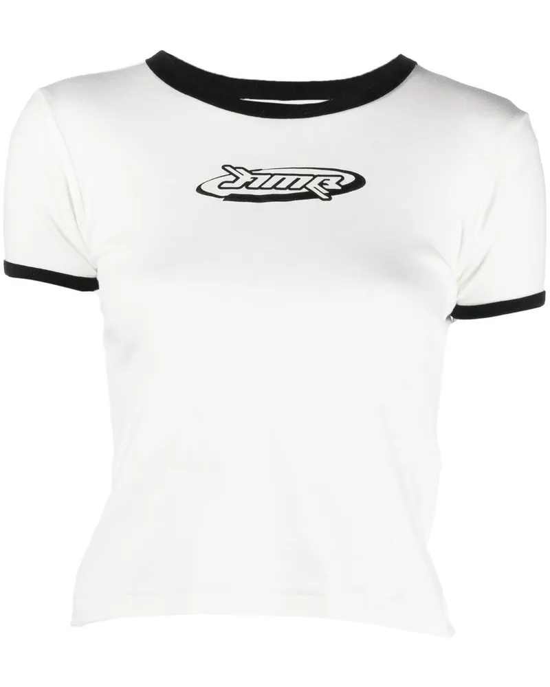 AMBUSH T-Shirt mit grafischem Print - Weiß Weiß